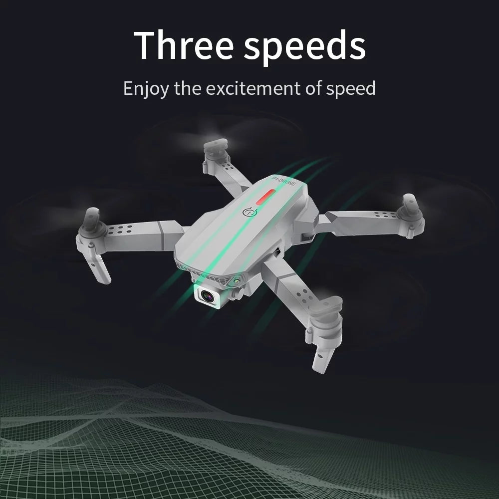 E88 FPV Mini Drone - 4K Professional Aerial Photography Quadcopter with Long Range, Folding Design & Remote Control