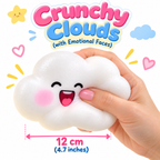 Crunchy Clouds (with Emotional Faces) Squishy