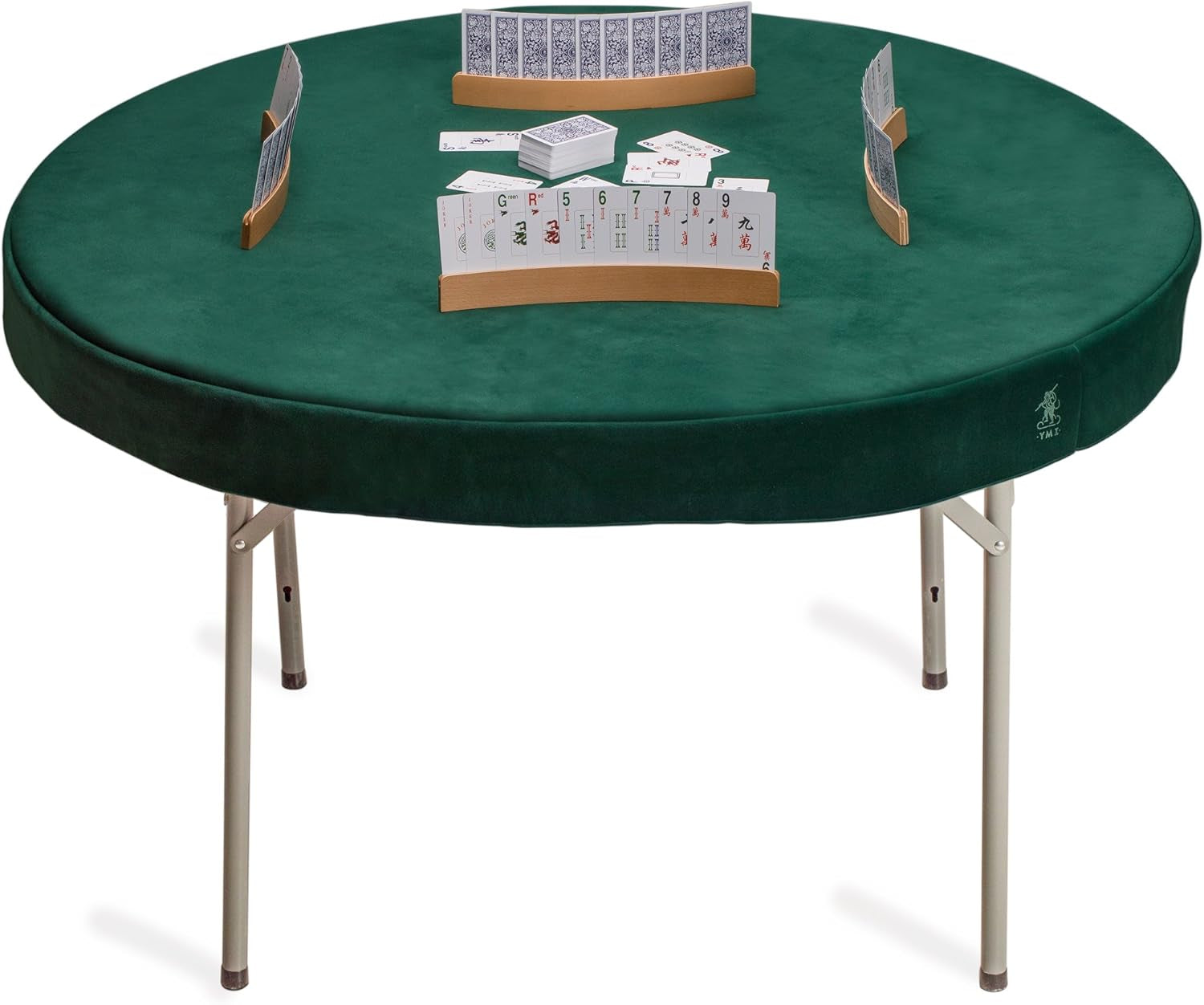 Premium Round Table Cover for Card & Board Games - Perfect for Mahjong, Dice Games, and More!