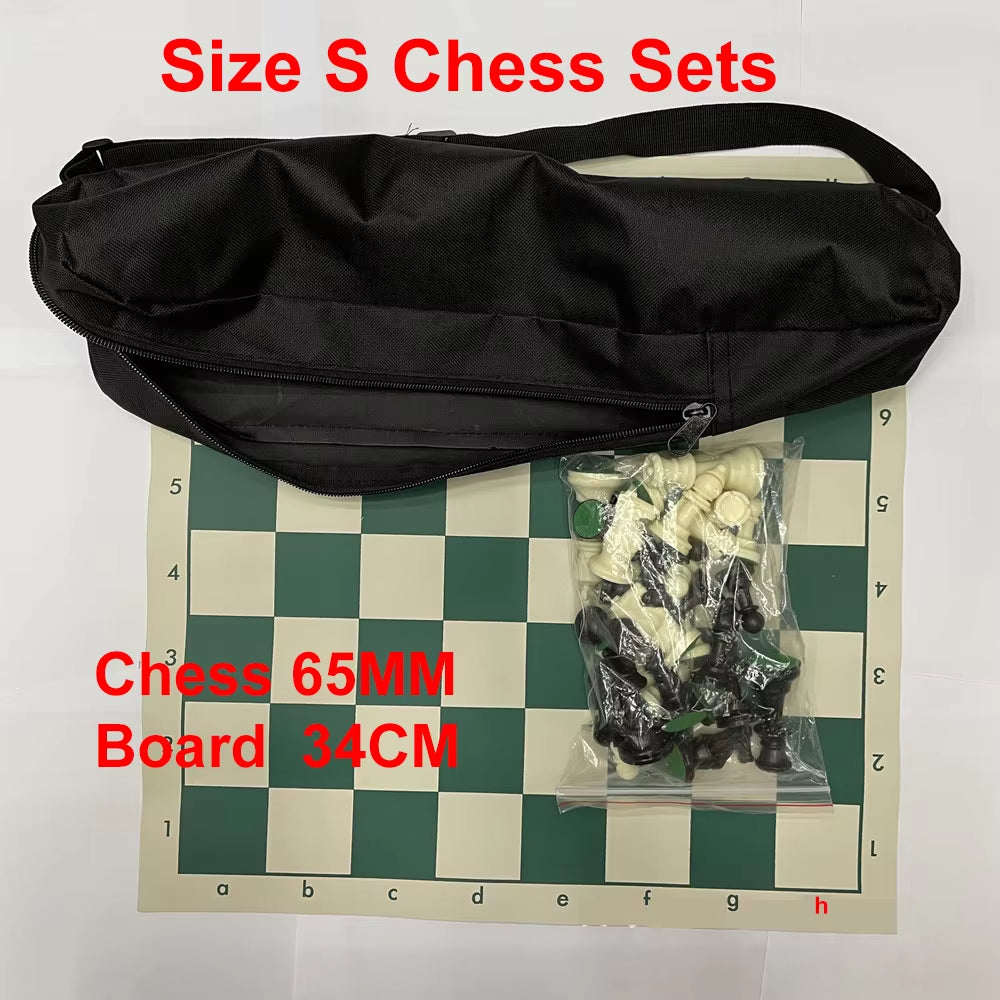 Medieval Chess Set - 65/75 Resin Pieces with 34Cm/42Cm Chessboard for Ultimate Strategy Games