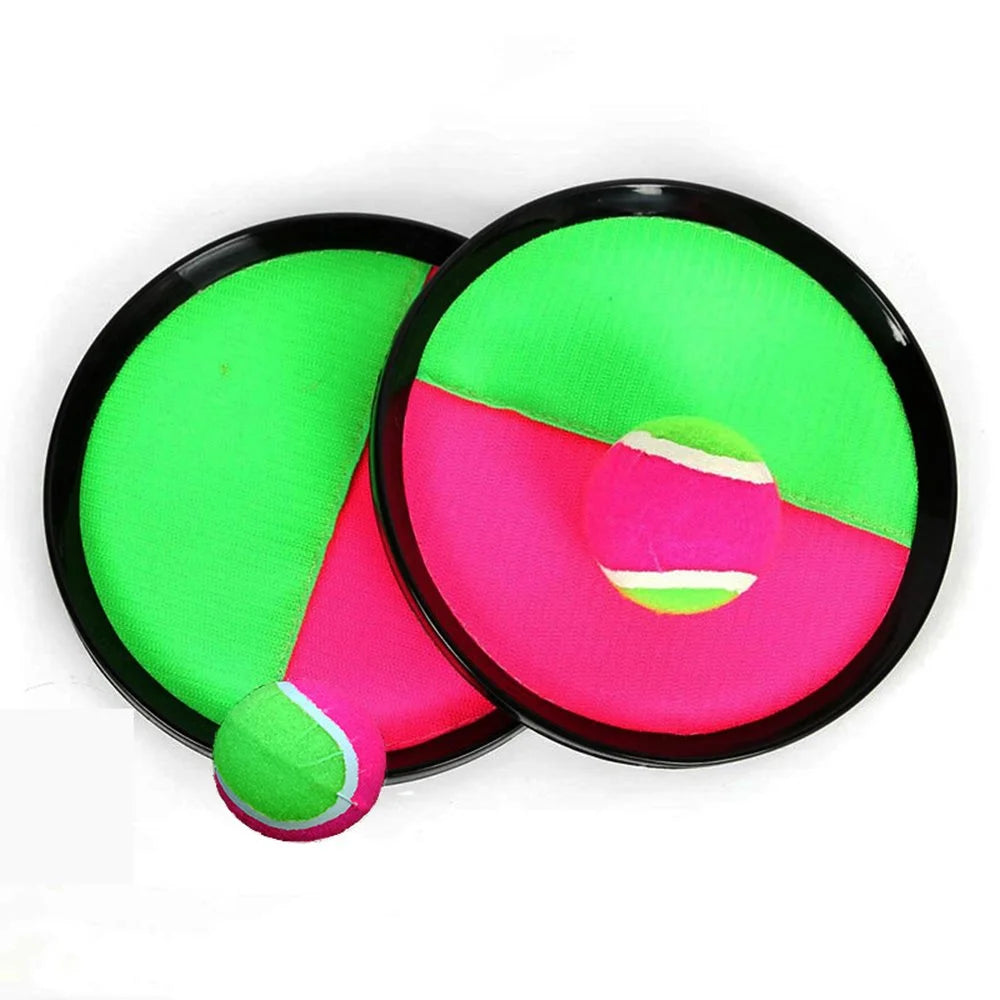 Ultimate Toss and Catch Ball Game Set - Fun Paddle Tennis Toy for Family Fun Indoors and Outdoors! Perfect for Beach, Lawn, or Backyard Play!