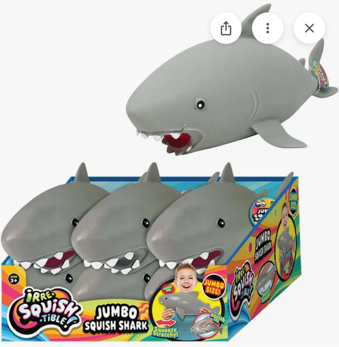 IrreSquishtible Jumbo Shark