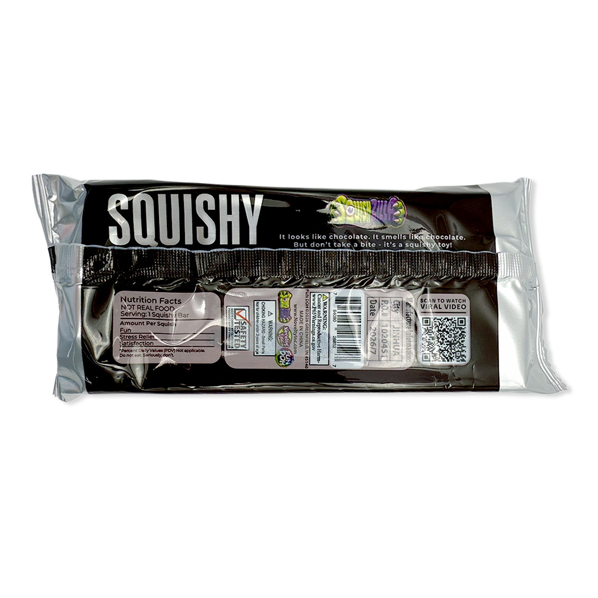 Chocolate Bar Scented Slow Rise Squishy