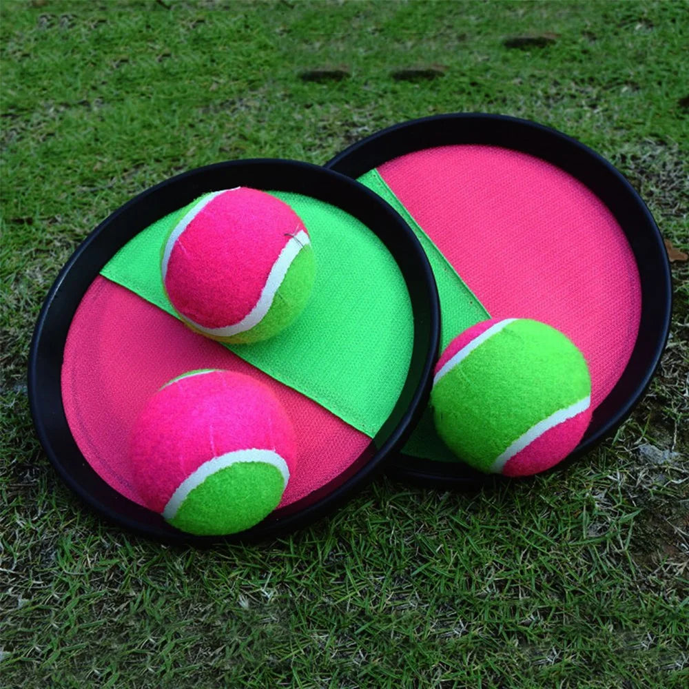 Ultimate Toss and Catch Ball Game Set - Fun Paddle Tennis Toy for Family Fun Indoors and Outdoors! Perfect for Beach, Lawn, or Backyard Play!