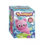 Box of Tootzeezz toy with a pink character on a blue background