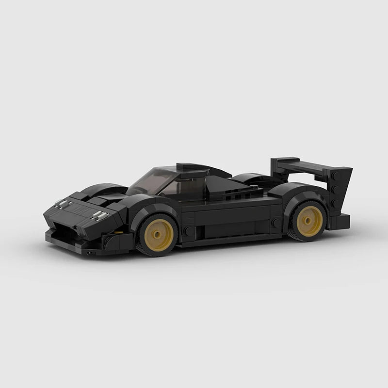 214 Pcs Zonda R Moc Speed Champions Racer Building Blocks - Ultimate Garage Toy Set for Boys