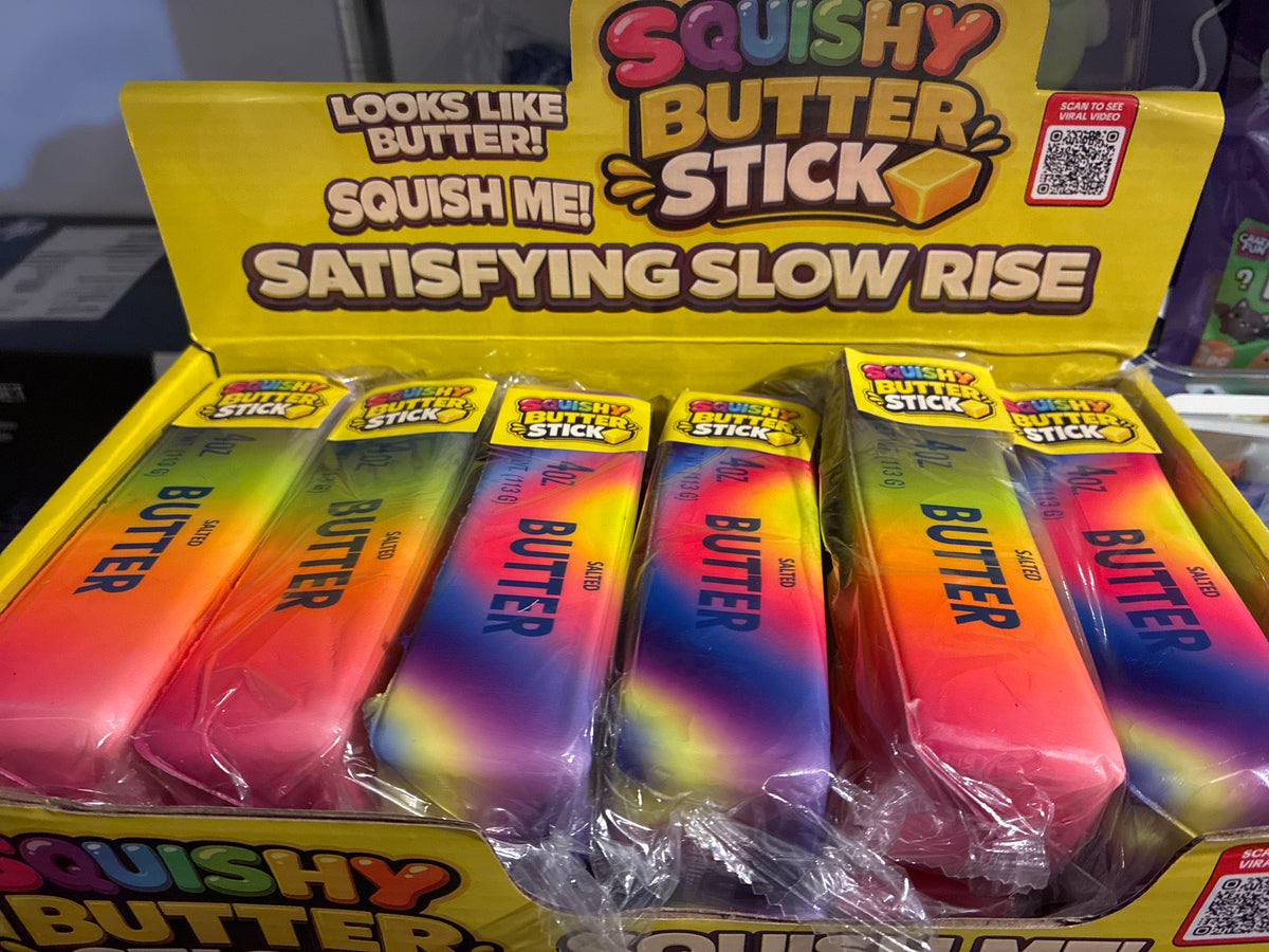 Rainbow Butter Slow Rise Squishy Toy