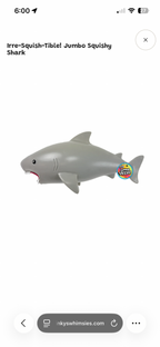 IrreSquishtible Jumbo Shark