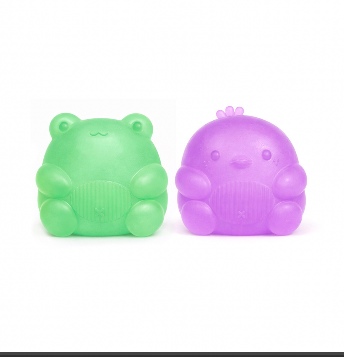 Mini Animals Sugar Squisher - 2pk Froggies and Duckies