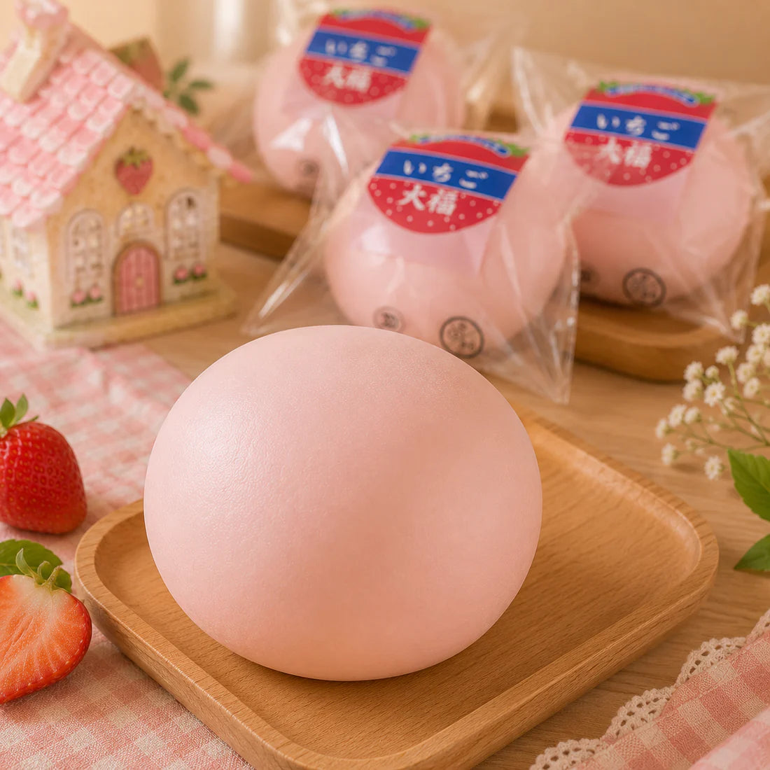 Hachimi Strawberry Daifuku