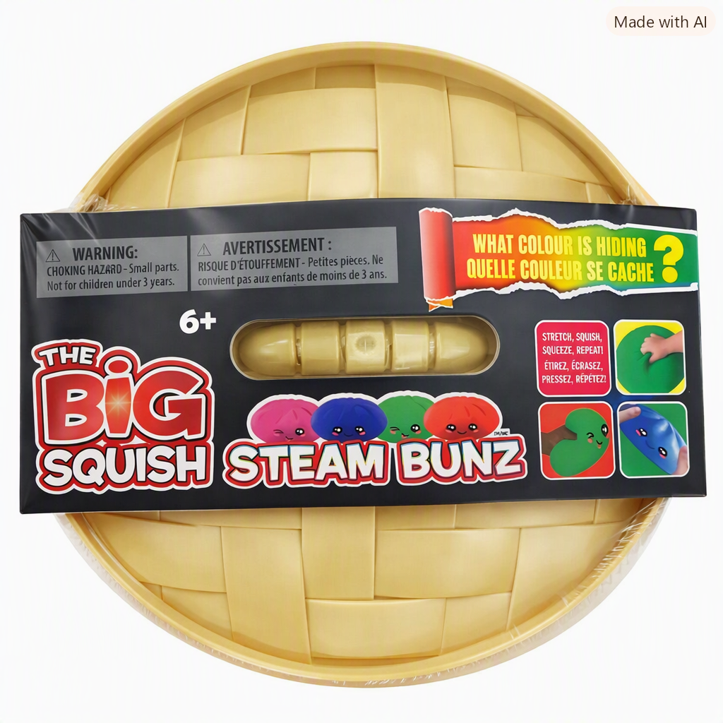 Giant Squishy Steam Bunz