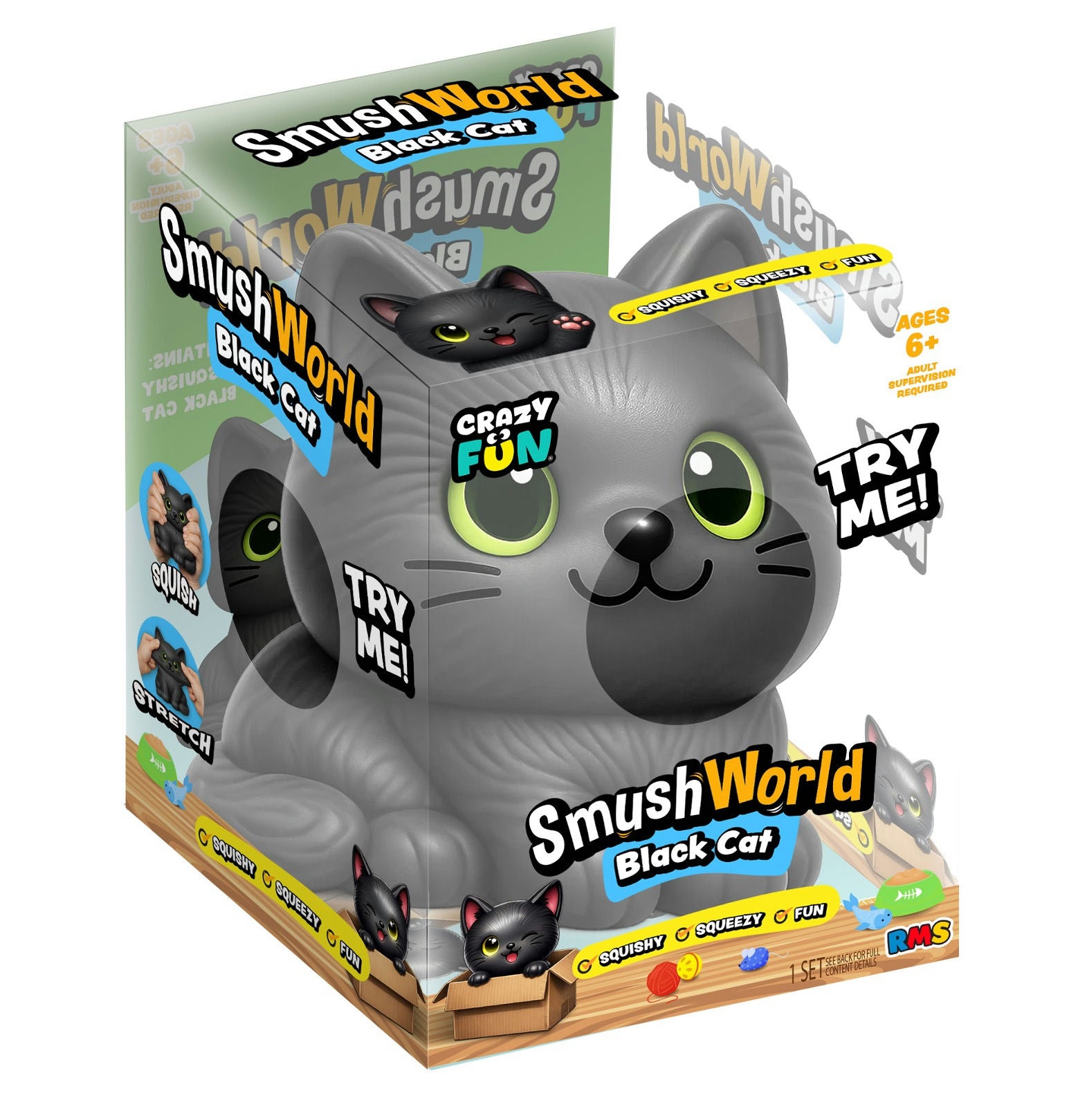 SmushWorld Black Cat