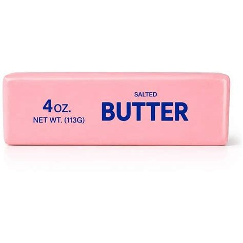 Pink Butter Squishy Toy