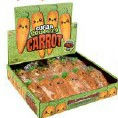 Box of Sugar Squishy Carrots in packaging on white background