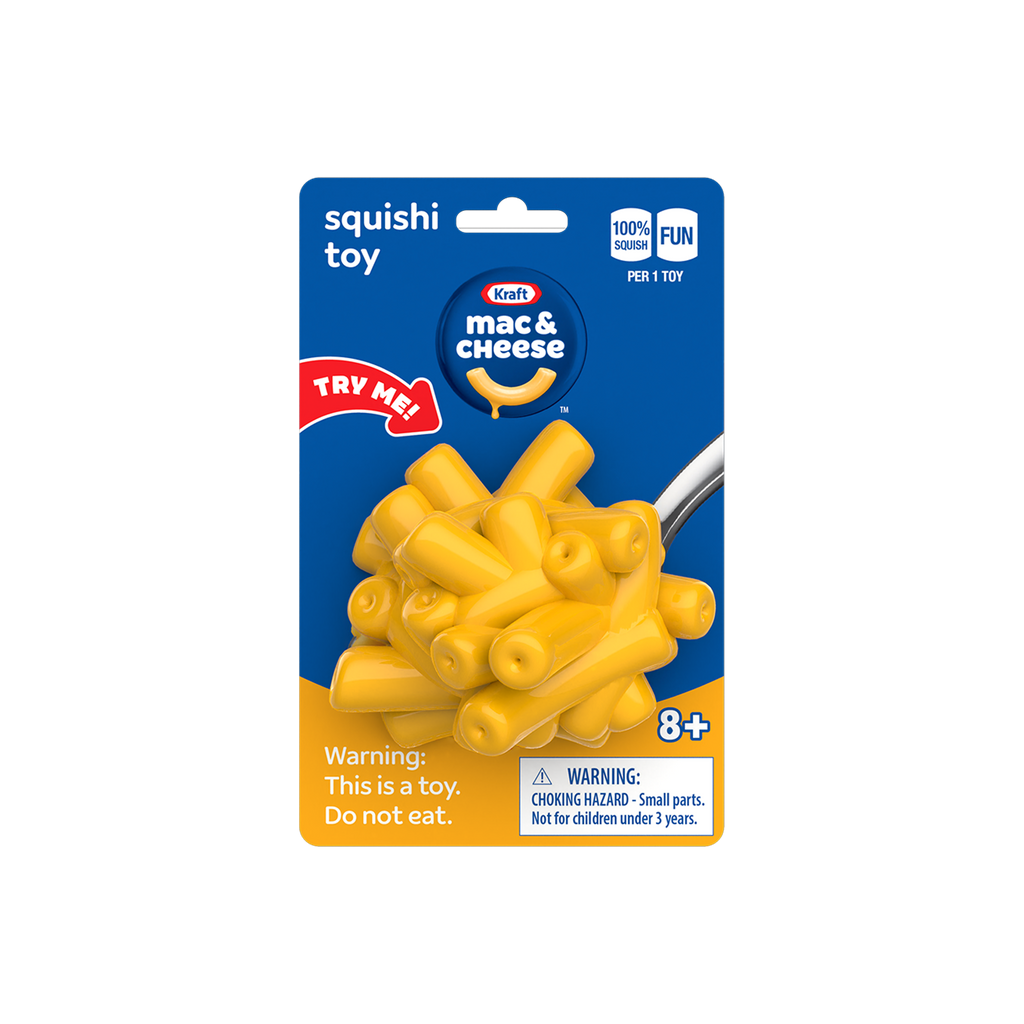 Mac and Cheese Squishy Toy