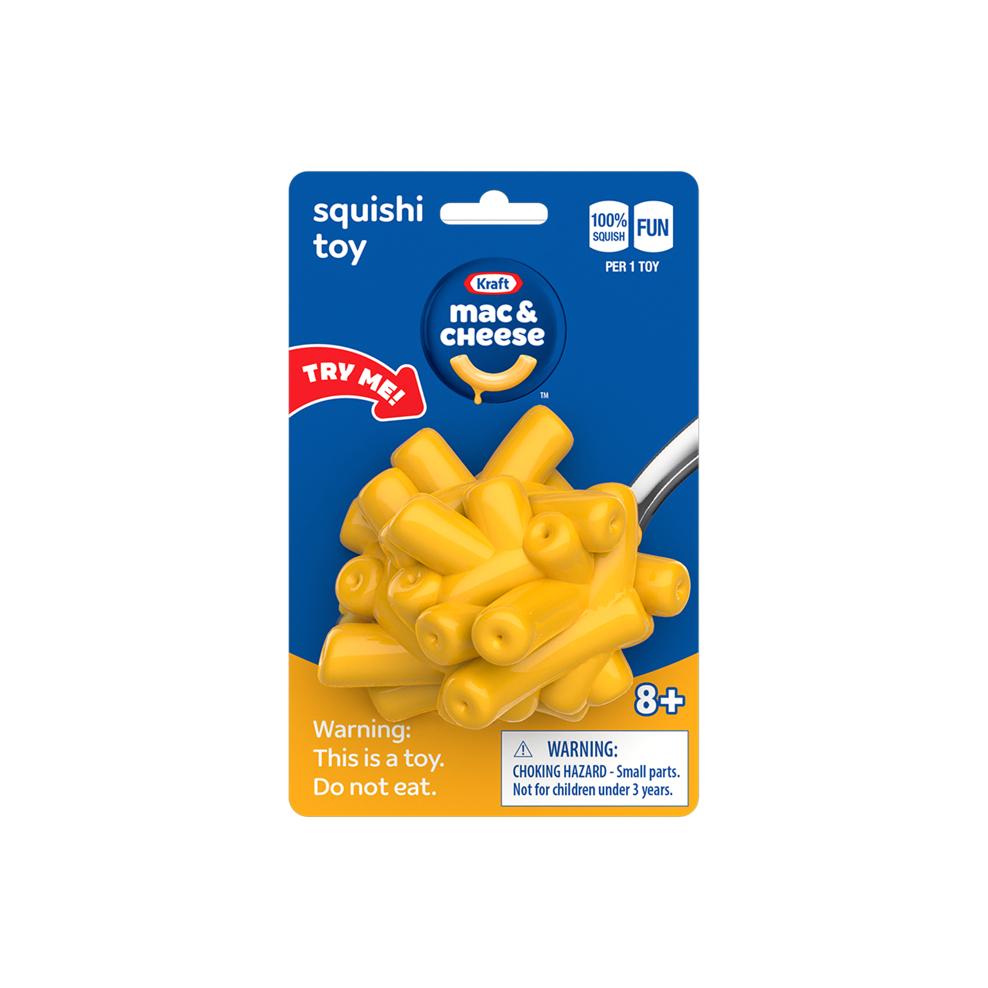 Mac and Cheese Squishy Toy