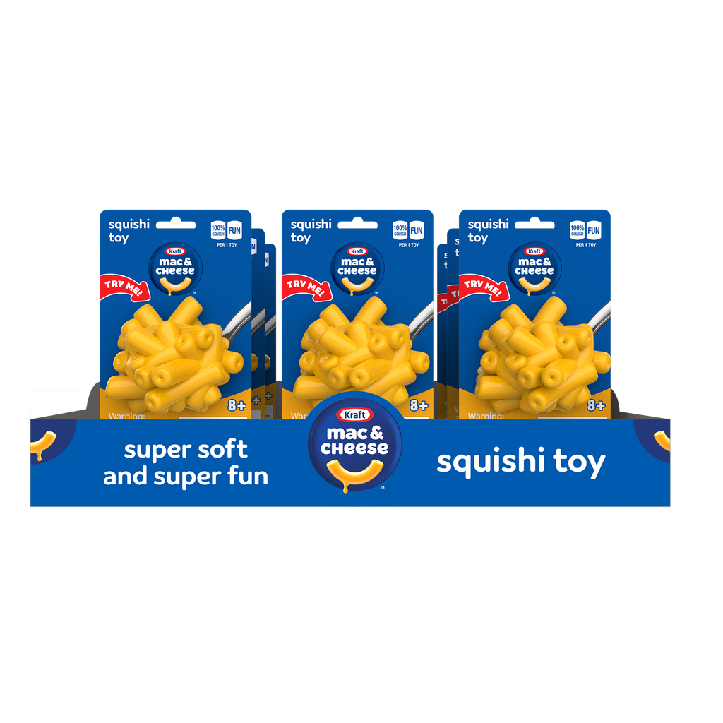 Mac and Cheese Squishy Toy