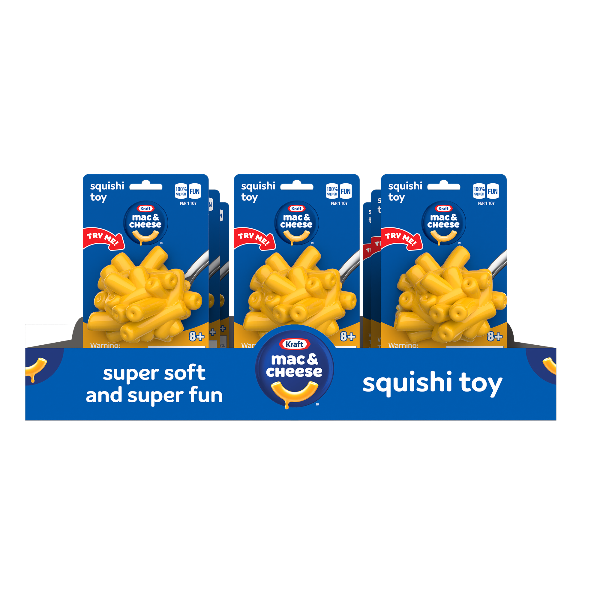 Mac and Cheese Squishy Toy