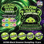 FunDoh Glow in the Dark Mystery Dumpling display box - 12 pack