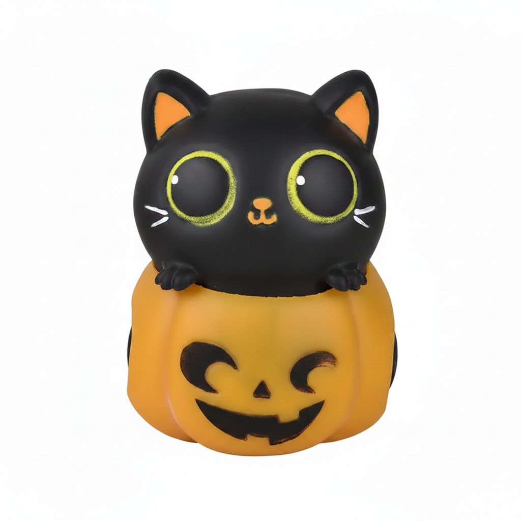 Black Cat Squeezy Bead