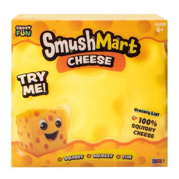 RMS® SmushMart™ Giant Cheese Block Squishy