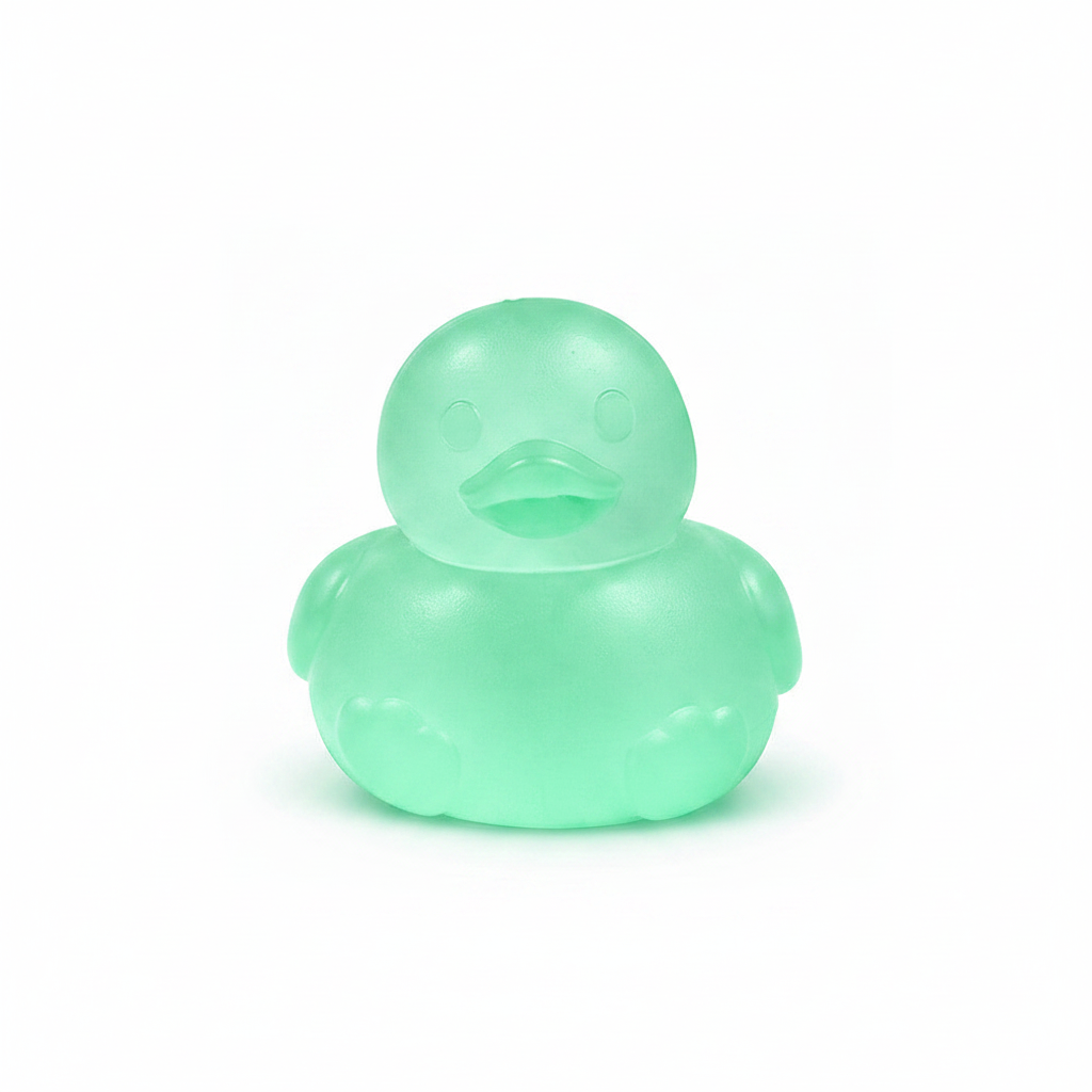 Green Duck Sugar Squisher – Pastel Green Squishy Duck Toy