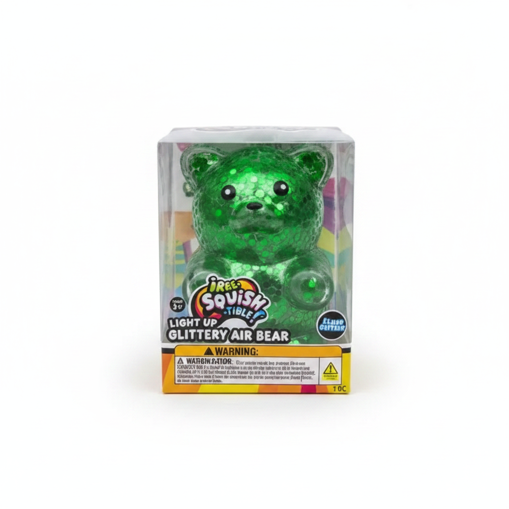 Light Up Bear – Green