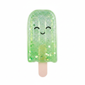 Green Sugar Squeezy Glitter Ice Pop squishy toy