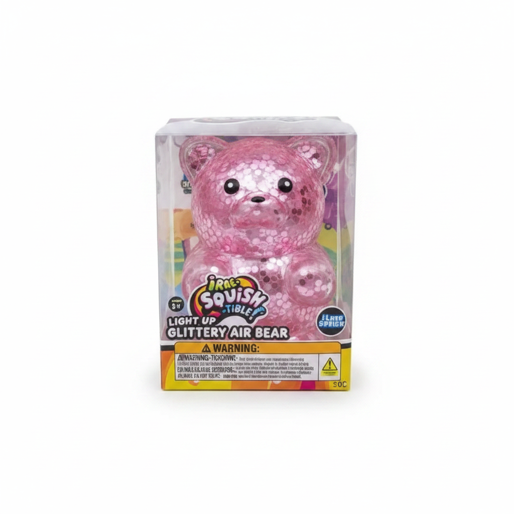 Light Up Bear – Pink