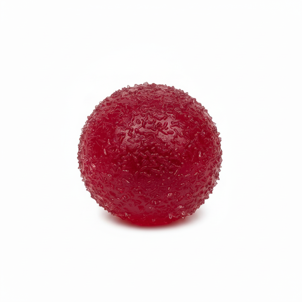 Red fruit smoothie squeeze ball