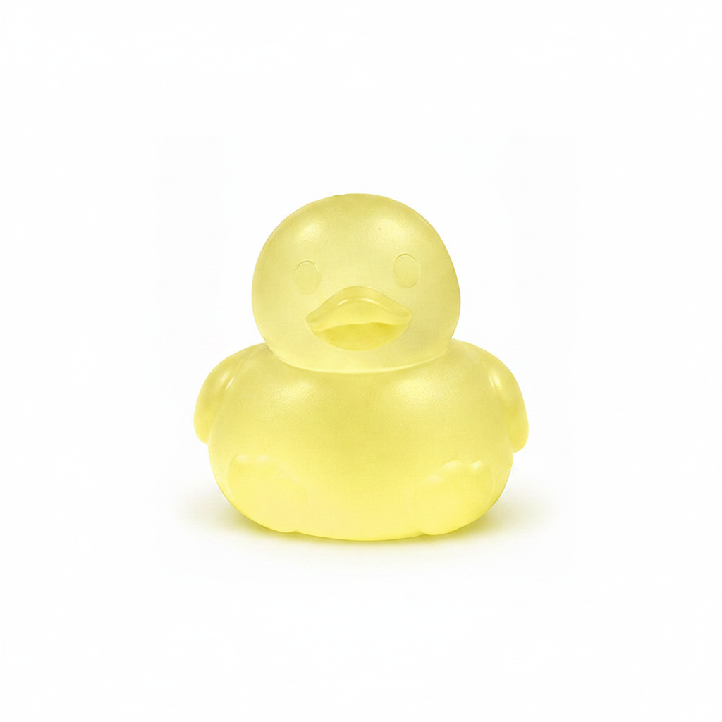 Yellow Duck Sugar Squisher – Pastel Yellow Squishy Duck Toy