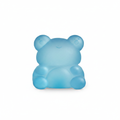 Blue Frog Sugar Squisher squishy slow-rise stress toy on white background