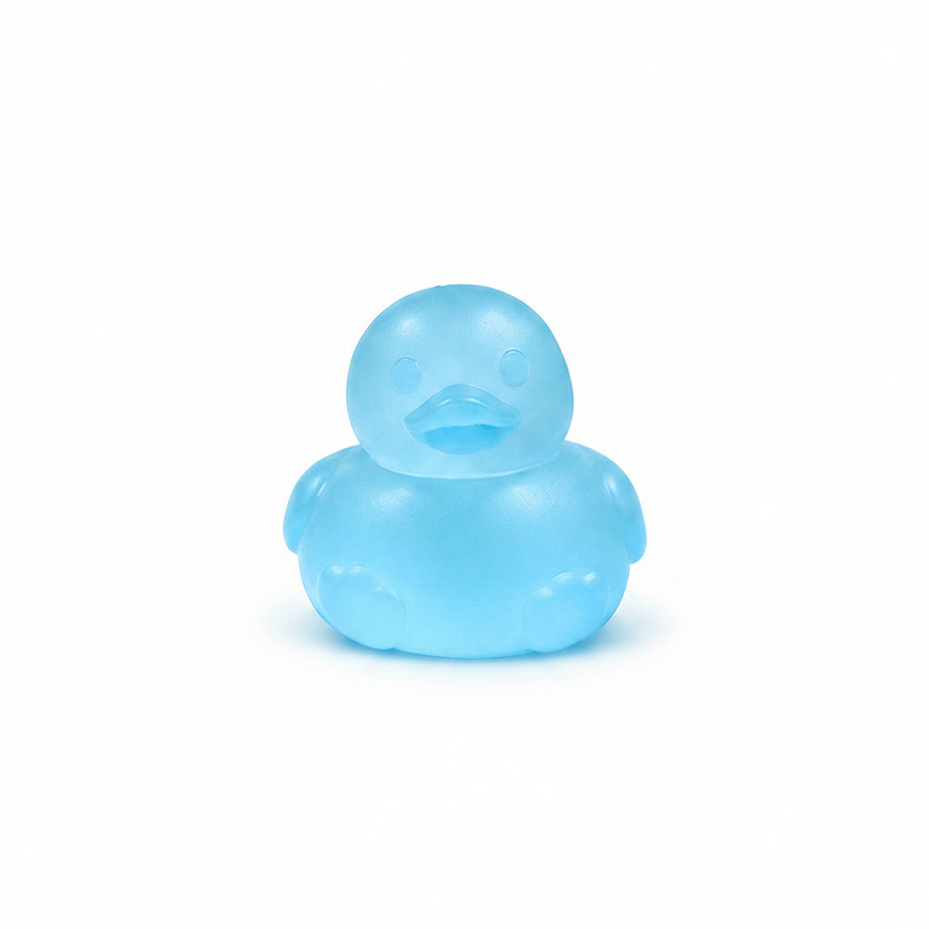 Blue Duck Sugar Squisher – Pastel Blue Squishy Duck Toy