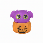 Purple Bat Squeezy Bead