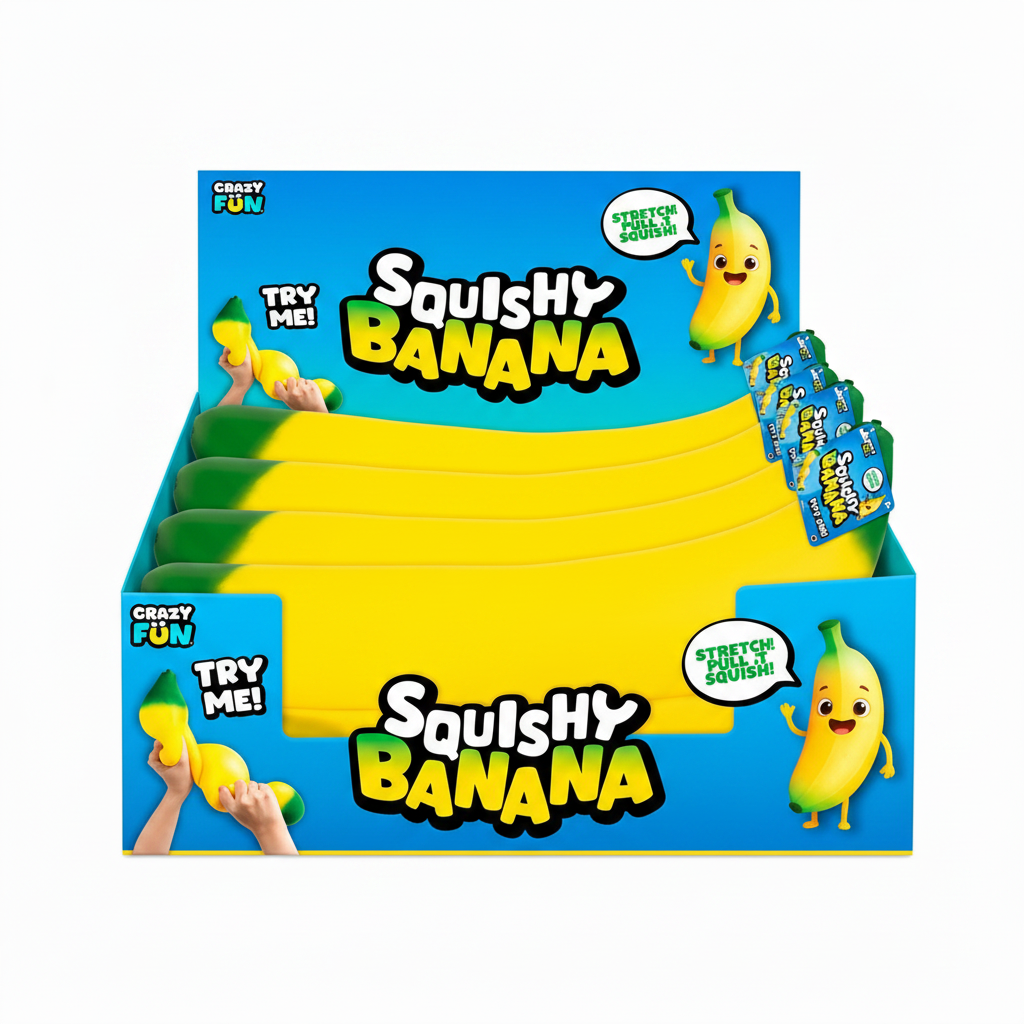 Squishy Banana Front-Facing
