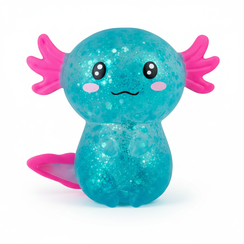Teal Sugar Swaps Sparklee Axolotl